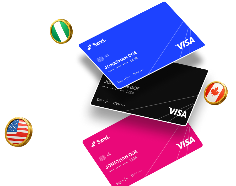 Sznd cards and currencies